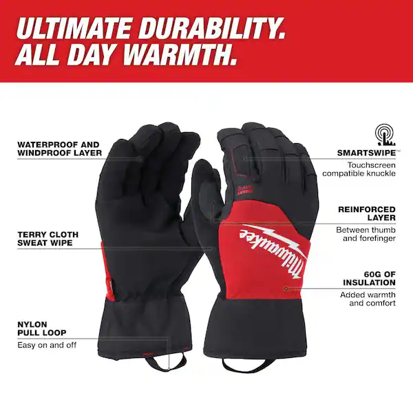 Guantes de Trabajo Alto Rendimiento Talla L 48-73-0032 MILWAUKEE - Imagen 2