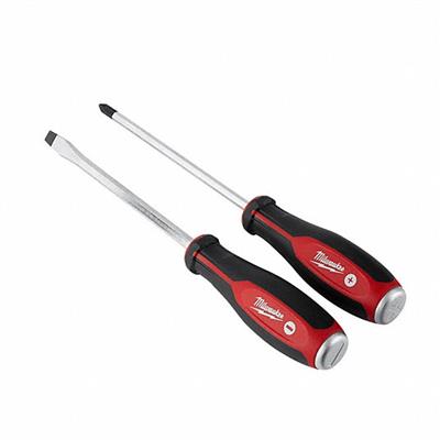 Set 2 Destornillador con Agarre Acolchonado para Golpes 48-22-2702 MILWAUKEE